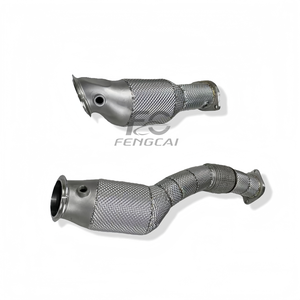 Tubo de Escape Forjado OEM para BMW S58 G80 M3 G82 M4 2020+ con Convertidor Catalítico y Protector Térmico, Sin Indicador de Error del Motor - Product Image 5