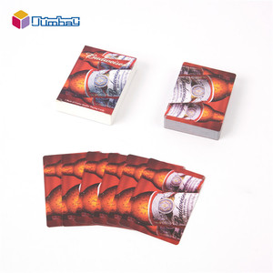 Playing card cheap play cards custom paper plastic large playing card custom - Product Image 5