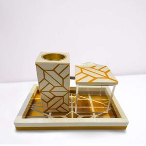 Joyero de madera de primera calidad con detalles de incrustaciones de hueso para un elegante Almacenamiento de accesorios y regalos de la India - Product Image 3