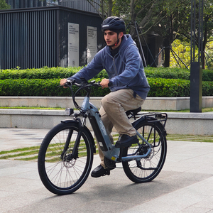 Bicicleta Eléctrica Híbrida Eu ONESPORT OT05 250W 36V 18.2AH con Tracción Directa para Adultos, Bicicleta Urbana de Aleación de Aluminio sin Escobillas, Bicicleta para Nieve - Product Image 5