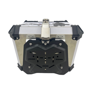 Chine fournisseur Top Box pour moto 45L coffre moto avec <span class=keywords><strong>porte</strong></span>-bagages arrière Support étagère support - Product Image 5