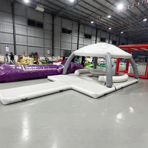 Plataforma Flotante Inflable de PVC para Fiestas Acuáticas de Verano, Plataforma Inflable para Piscina, Mar, Océano y Lago - Product Image 3