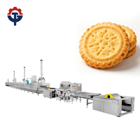 Machines de production automatique de biscuits pour boulangerie, ligne de transformation industrielle de biscuits pour la fabrication alimentaire