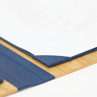 Porte-menu de restaurant élégant et de luxe avec couverture gravée sur mesure, porte-menu de haute qualité, élégant, en bois, couverture rigide