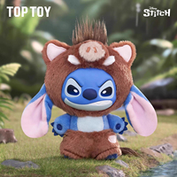 POP MART TOPTOY 100% Original Dsi-ney Stitch Série Animaux Sauvages Vinyle & Peluche Boîte Mystère Cartoon Anime Mystery BoxToyGiftLabUBU