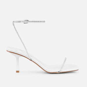 Moda estiva in pizzo chiaro alla caviglia strap strap <span class=keywords><strong>sandali</strong></span> <span class=keywords><strong>bassi</strong></span> con tacco basso da donna - Product Image 4