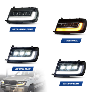 Faro Delantero LED para Toyota Land Cruiser LC100 1998-2007, Conjunto de Faro Delantero de Repuesto, Modernización, Piezas de Automóvil - Product Image 1