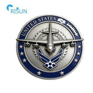 Moneda Conmemorativa Personalizada de la Aviación Estadounidense, Medallón del Avión Bombardero B-52 de la Fuerza Aérea, Moneda de Desafío Personalizada del B-52 - Product Image 6