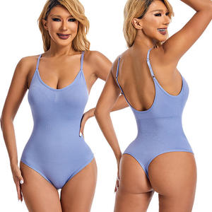 Culotte gainante sculptante une pièce en T, personnalisée en usine, avec contrôle abdominal ajustable, <span class=keywords><strong>sexy</strong></span> et sans couture - Product Image 5