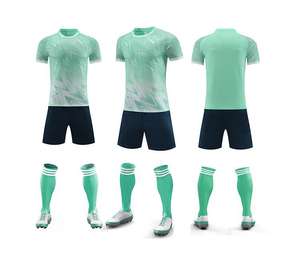 Оптовая продажа, комплект с логотипом, индивидуальные футболки, мужской спортивный костюм, спортивная одежда, Футбольная форма - Product Image 4