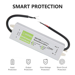 Bộ Nguồn <span class=keywords><strong>24</strong></span> V 15W Biến Áp IP67 Chống Nước Bộ Chuyển Đổi Đèn <span class=keywords><strong>LED</strong></span> Ngoài Trời Điện Áp Không Đổi 110V 220V AC Sang DC <span class=keywords><strong>24</strong></span> <span class=keywords><strong>Volt</strong></span> - Product Image 2