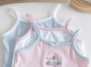 Canotte Estive per Bambine, Top Senza Maniche con Stampe Cartoon, Gilet Principessa in Cotone per Bambini e Neonati - Product Image 6