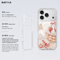 Coque de téléphone magnétique antichoc de haute qualité avec logo personnalisé et impression UV, cadre d'appareil photo amovible, coque arrière pour iPhone 18 17 Pro Max
