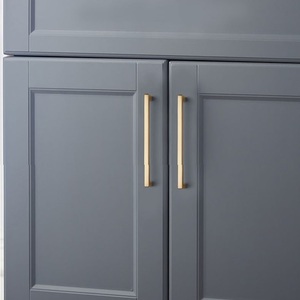 Chất Lượng Cao Kẽm Hợp Kim Tủ Phần Cứng Đồ Nội Thất Nhà Bếp Ngăn Kéo Kéo Xử Lý Vuông Dài Tủ Quần Áo Tay Nắm Cửa - Product Image 6