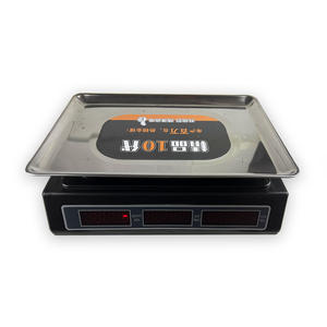 เครื่องชั่งดิจิตอลจอแสดงผล LCD ปรับแต่งได้เครื่องชั่งซูเปอร์มาร์เก็ตร้านขายของชำ - Product Image 2