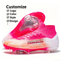Chaussures de football personnalisées OEM professionnelles respirantes et tendance pour jeunes, chaussures de football de haute qualité