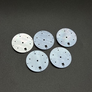 2A lớp 26.7*0.4mm tự nhiên Vỏ lau/Trắng mẹ của ngọc trai tùy chỉnh Đồng hồ đeo tay quay số công cụ & phần - Product Image 1