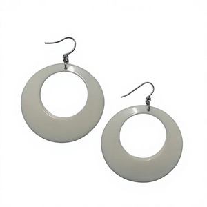 Handmade Resin <b>Earrings</b> for Women, Colorful Lightweight Statement <b>Earrings</b>, Unique Fashion Jewelry for Daily Wear and Special - Product Image 2