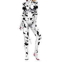 Costume de couple animal imprimé en 3D unisexe, combinaison intégrale Zentai pour Halloween, cosplay, performance scénique