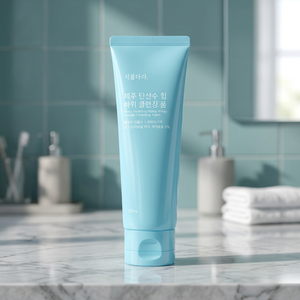 Detergente Viso Effervescente Plant Kingdom Nara Jeju Fine Dust Sparkling Water Whip Power 120ml, Prodotto Coreano - Product Image 2