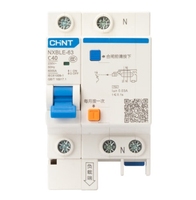Disjoncteur différentiel CHINT RCBO 1P+N 2P 3P 3P+N 4P NXBLE-63 6A 10A 16A 20A 25A 32A 40A 50A 63A