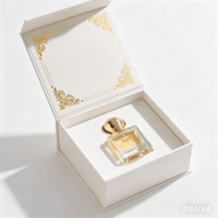 Boîte cadeau rigide à fermeture magnétique recyclée, vente en gros OEM, écologique, pour parfums, cosmétiques, soins de la peau, bijoux, bougies
