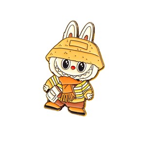 Pin de Solapa Metálico Personalizable Parsons con Logotipo, Diseño de Dibujos Animados para Uso General, Número de Pieza PS-20010111 - Product Image 3