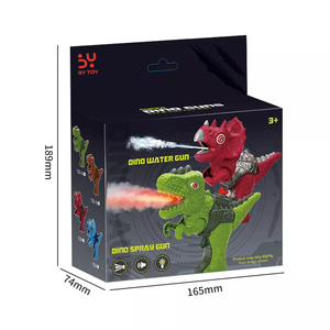 Nouveaux pistolets à eau électriques lumineux pour enfants, mini pistolet à eau dinosaure pour jeux en plein air, jouet amélioré pour enfants - Product Image 6