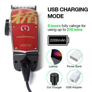 เครื่องตัดผม Madeshow M10+ ระดับมืออาชีพ แบตเตอรี่ 2200mAh สำหรับผู้ชาย ความเร็ว 7000 รอบต่อนาที - Product Image 3