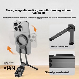 Soporte Magnético Portátil para <span class=keywords><strong>Teléfono</strong></span>, Soporte Multifuncional con Extensión Magnética, Alternativas Económicas a Ulanzi - Product Image 4