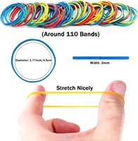 Approvisionnement direct usine, Vente chaude : Mini balles d'élastiques en TPR de 35g (environ 90 élastiques par boule), couleurs assorties