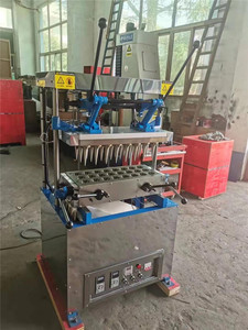 Machine manuelle à gaufres pour cornets de crème glacée, équipement commercial pour la fabrication de cornets croustillants - Product Image 3