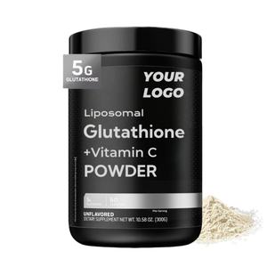 Hochwertiges reduziertes Original GSH Liposomal Glow Collagen Vitamin C Supplement White ning L-Glutathion Pulver für die Schönheit - Product Image 1