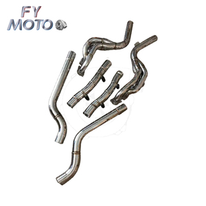 ท่อไอเสียแบบยาว + ท่อกลาง สำหรับเมอร์เซเดสเบนซ์ C63 W204 AMG ปี 2008-2011 - Product Image 2