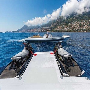 Multi-Functional Inflatable Water Floating Island Inflatable <strong>Pontoon</strong> Dock for Jet Ski Boat and Small Aircraft Mooring - Product Image 5