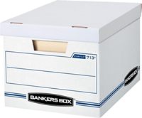 Boîte de rangement pliable en carton ondulé avec poignée découpée, boîte d'emballage personnalisée pour les dossiers de bureau
