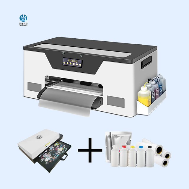 Dtf Printer Xp600 A3 Printer Intelligent White Ink Dtf Inkjet Printer With Oven