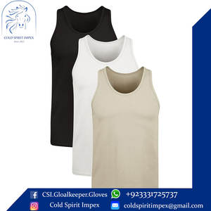 Haute qualité sur mesure hommes Gym sans manches débardeurs séchage rapide Compression vente en gros débardeurs été Singlet hommes Air Mesh - Product Image 5