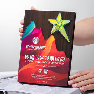 Trophée de coupe de ligue de champion de plaque en bois de nouveau style avec prix d'usine de logo personnalisé - Product Image 2