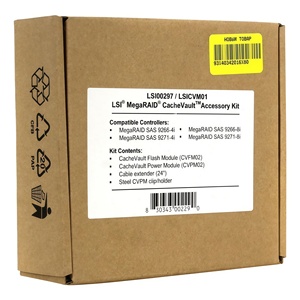 9266 और 9271 श्रृंखला के लिए cvm01 lsi00297 cachevolt एक्सेसरी किट और 1gb-2gb <span class=keywords><strong>ddr3</strong></span>/ddr4 ईc कैश - Product Image 5
