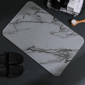 <span class=keywords><strong>Tapis</strong></span> de salle de bain moderne antidérapant à motif marbré imprimé sur mesure, imperméable, résistant aux UV, fabriqué à la machine, <span class=keywords><strong>tapis</strong></span> de <span class=keywords><strong>cuisine</strong></span> rectangulaire, <span class=keywords><strong>tapis</strong></span> à laver à la main - Product Image 3