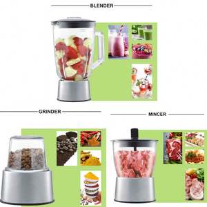 Cafulong-licuadora eléctrica de hoja de acero inoxidable 304 de alta resistencia, exprimidor, mezclador para uso doméstico o comercial - Product Image 5