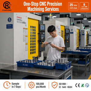 Services d'usinage CNC, fabrication sur mesure OEM, pièces de précision en laiton, acier inoxydable, aluminium/titane, fraisage et tournage CNC - Product Image 4