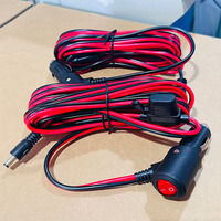 Câble d'alimentation satellite 3M Starlink Mini DC pour voiture, en PVC, avec prise DC mâle, chargeur de voiture pour camions, bus, fourgonnettes