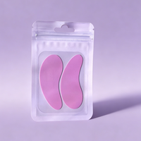 Usine OEM ODM, emballage personnalisé en couleur, patchs oculaires en silicone réutilisables, anti-rides, outils de soins personnels de beauté