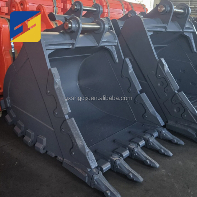 Excavator Mud Bucket Heavy Duty High Capacity Dirt Clay Digging Bucket Industrial Standard MS03 15-35 Ton Hydraulic Excavator