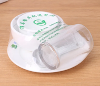 POF Film Bols Jetables Vaisselle Vaisselle Machine D'emballage Rétractable Automatique pour Emballage et Étiquetage de Cas de Papier Alimentaire