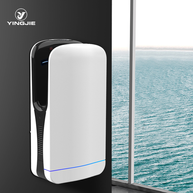 2 in 1 Sensor Automatic 1800w Warm air Wall Mounted Hand Dryer Automatic for Bathroom