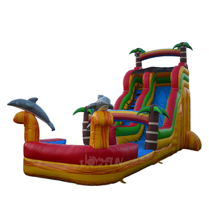 Thiết kế mới trò chơi ngoài trời hồ bơi lớn trượt nước bơm hơi cho trẻ em và người lớn cho trung tâm mua sắm gia đình hoặc sử dụng công cộng - Product Image 1