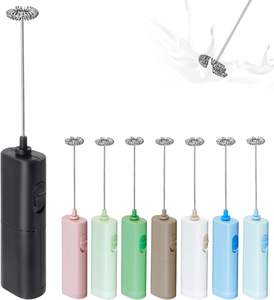 Mousseur à lait automatique portatif le moins cher avec couvercle à pression pour café - Product Image 1